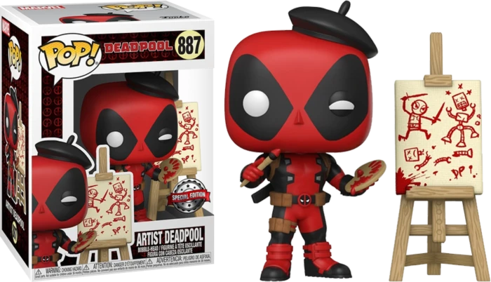 The Amazing Collectables Funko Pop! Deadpool - Artist Deadpool 30th Anniversary #887 Latest Additions 3 The Amazing Collectables Funko Pop! Deadpool - Artist Deadpool 30th Anniversary #887 Latest Additions