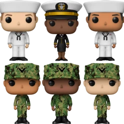 The Amazing Collectables Funko Pop! America’s Navy - In The Navy - Bundle (Set Of 6) (Pops With Purpose)