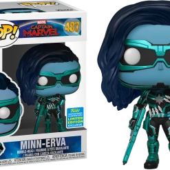 The Amazing Collectables Funko Pop! Captain Marvel (2019) - Minn-Erva #487 (2019 SDCC Exclusive)