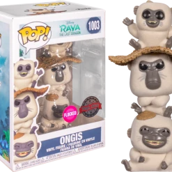The Amazing Collectables Funko Pop! Raya And The Last Dragon - Ongis Flocked #1003 Latest Additions
