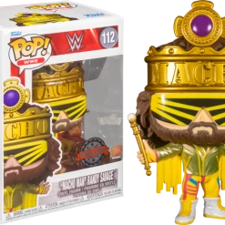 The Amazing Collectables Funko Pop! WWE - Macho Man Wrestlemania 6 Metallic #112