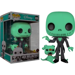 The Amazing Collectables Funko Pop! The Nightmare Before Christmas - Jack Skellington With Zero Glow In The Dark 10" #809