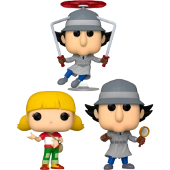 The Amazing Collectables Funko Pop! Inspector Gadget - Go, Gadget, Go! - Bundle (Set Of 3) Bundles