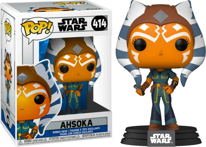 The Amazing Collectables Funko Pop! Star Wars: The Clone Wars - Ahsoka Casual #414 3 The Amazing Collectables Funko Pop! Star Wars: The Clone Wars - Ahsoka Casual #414