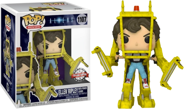 The Amazing Collectables Funko Pop! Aliens - Ellen Ripley With Power Loader 6" Super Sized #1107 Movies 3 The Amazing Collectables Funko Pop! Aliens - Ellen Ripley With Power Loader 6" Super Sized #1107 Movies