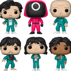 The Amazing Collectables Funko Pop! Squid Game - Red Light, Green - Bundle (Set Of 6) Bundles