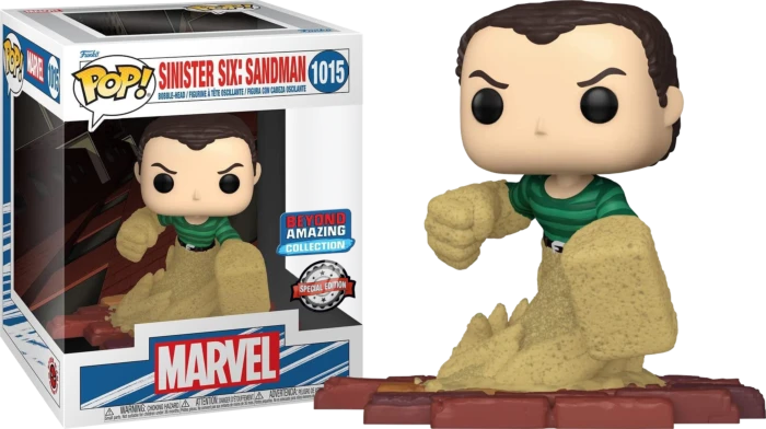 The Amazing Collectables Funko Pop! Spider-Man: Beyond Amazing - Sandman Sinister Six Deluxe #1015 3 The Amazing Collectables Funko Pop! Spider-Man: Beyond Amazing - Sandman Sinister Six Deluxe #1015