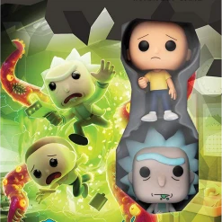 The Amazing Collectables Funkoverse - Rick And Morty - Rick & Morty Pop! - Strategy Game 2-Pack Animation