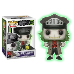 The Amazing Collectables Movies Funko Pop! Beetlejuice - Beetlejuice With Guide Hat Glow In The Dark #605