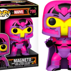 The Amazing Collectables Funko Pop! Marvel: Blacklight - Magneto Blacklight #799