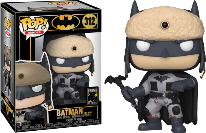 The Amazing Collectables Latest Additions Funko Pop! Batman - Red Son 80th Anniversary #312 3 The Amazing Collectables Latest Additions Funko Pop! Batman - Red Son 80th Anniversary #312