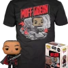 The Amazing Collectables Funko Pop! Star Wars: The Mandalorian - Moff Gideon Glow In The Dark Vinyl Figure & T-Shirt Box Set