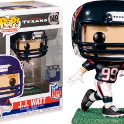 The Amazing Collectables Funko Pop! NFL Football - J.J. Watt Houston Texans With Helmet #149 Sports