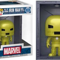The Amazing Collectables Latest Additions Funko Pop! Iron Man: Hall Of Armor - Model 1 Metallic Deluxe #1035