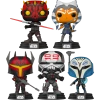 The Amazing Collectables Funko Pop! Star Wars: The Clone Wars - Mandos & Commandos - Bundle (Set Of 5) 1 The Amazing Collectables Funko Pop! Star Wars: The Clone Wars - Mandos & Commandos - Bundle (Set Of 5)