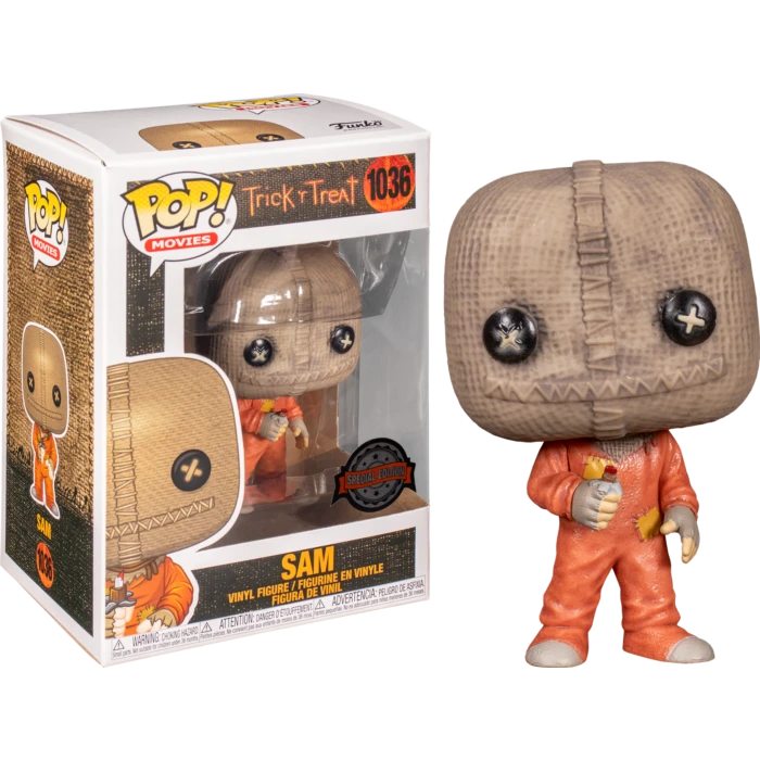 The Amazing Collectables Funko Pop! Trick ‘R Treat - Sam With Razor Candy #1036 3 The Amazing Collectables Funko Pop! Trick ‘R Treat - Sam With Razor Candy #1036