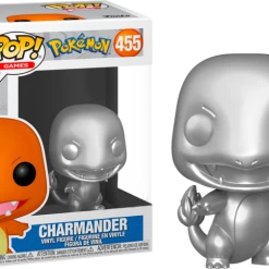 The Amazing Collectables Funko Pop! Pokemon - Charmander Silver Metallic 25th Anniversary #455 Latest Additions