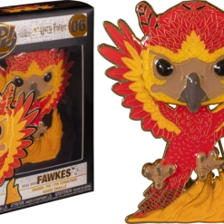 The Amazing Collectables Funko Pop! Harry Potter - Fawkes 4” Enamel Pin #06 Pop! Enamel Pins - NEW!