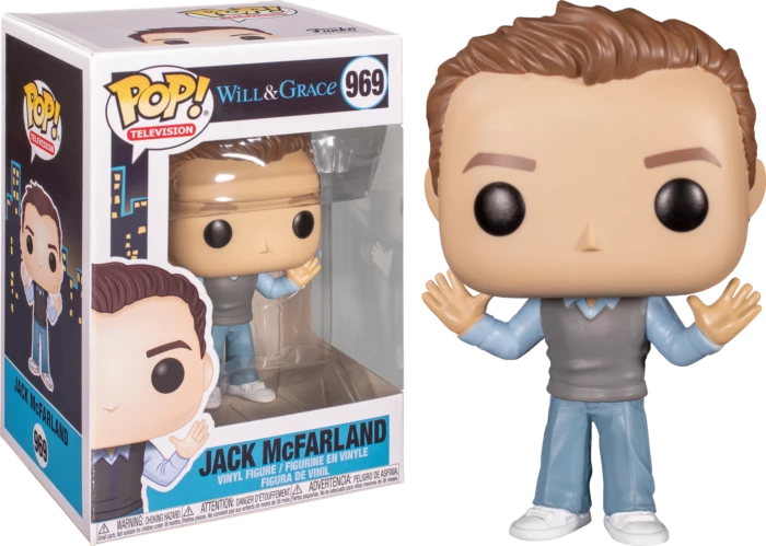 The Amazing Collectables Funko Pop! Will & Grace - Jack McFarland #969 Television 3 The Amazing Collectables Funko Pop! Will & Grace - Jack McFarland #969 Television