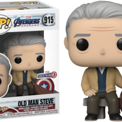 The Amazing Collectables Funko Pop! Avengers 4: Endgame - Old Man Steve Year Of The Shield #915