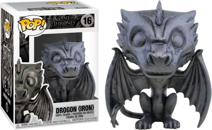 The Amazing Collectables Funko Pop! Game Of Thrones - Drogon Iron 10th Anniversary #16 3 The Amazing Collectables Funko Pop! Game Of Thrones - Drogon Iron 10th Anniversary #16