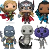 The Amazing Collectables Funko Pop! Thor 4: Love And Thunder - Four To The Thor - Bundle (Set Of 6)