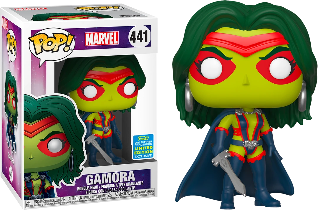 The Amazing Collectables Funko Pop! Guardians Of The Galaxy - Gamora Classic #441 (2019 SDCC Exclusive) Latest Additions 2 The Amazing Collectables Funko Pop! Guardians Of The Galaxy - Gamora Classic #441 (2019 SDCC Exclusive) Latest Additions