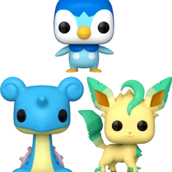 The Amazing Collectables Funko Pop! Pokemon - Leafeon Me - Bundle (Set Of 3) Bundles