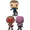 The Amazing Collectables Latest Additions Funko Pop! The Falcon And The Winter Soldier - The Buck Starts Here - Bundle (Set Of 3)