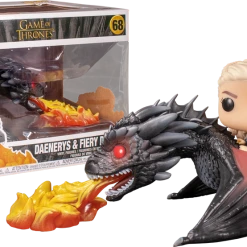 The Amazing Collectables Funko Pop! Game Of Thrones - Daenerys With Fire-Breathing Drogon #68 Television