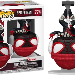 The Amazing Collectables Funko Pop! Marvel’s Spider-Man: Miles Morales - Miles Morales In Winter Suit Hanging #774