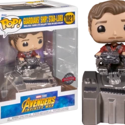 The Amazing Collectables Funko Pop! Guardians Of The Galaxy - Starlord In Guardian’s Ship Diorama Deluxe #1021 Latest Additions
