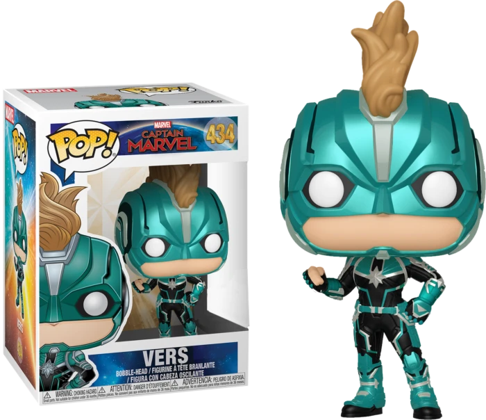 The Amazing Collectables Latest Additions Funko Pop! Captain Marvel (2019) - Vers Masked #434 3 The Amazing Collectables Latest Additions Funko Pop! Captain Marvel (2019) - Vers Masked #434