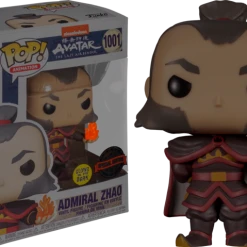 The Amazing Collectables Animation Funko Pop! Avatar: The Last Airbender - Admiral Zhao With Fireball Glow In The Dark #1001