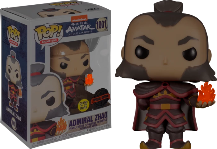 The Amazing Collectables Animation Funko Pop! Avatar: The Last Airbender - Admiral Zhao With Fireball Glow In The Dark #1001 3 The Amazing Collectables Animation Funko Pop! Avatar: The Last Airbender - Admiral Zhao With Fireball Glow In The Dark #1001