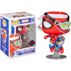 The Amazing Collectables Latest Additions Funko Pop! Spider-Man - Cyborg Spider-Man #723