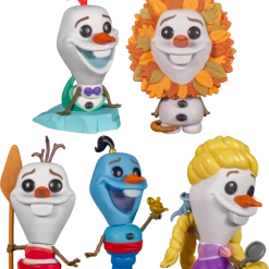 The Amazing Collectables Funko Pop! Olaf Presents - From Snowman To Showman - Bundle (Set Of 5)