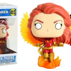 The Amazing Collectables Funko Pop! X-Men - Dark Phoenix With Flames #413 - Chase Chance Chase Chance!