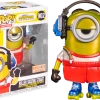 The Amazing Collectables Funko Pop! Minions 2: The Rise Of Gru - Roller Skating Stuart Metallic #905 Animation
