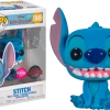 The Amazing Collectables Funko Pop! Lilo & Stitch - Stitch Smiling Seated Flocked #1045
