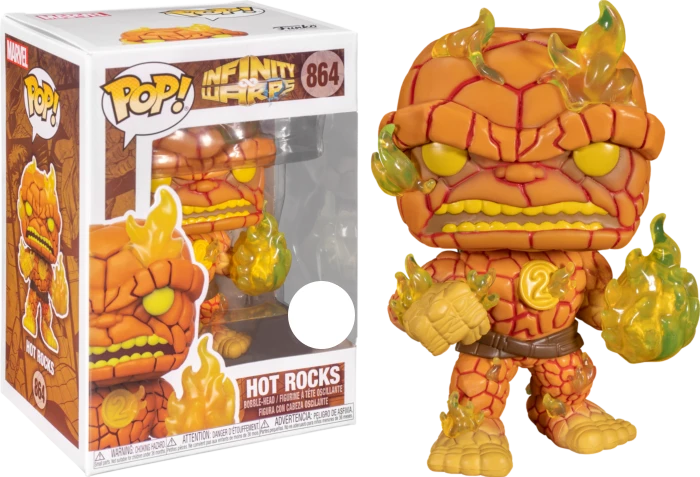 The Amazing Collectables Funko Pop! Infinity Warps - Hot Rocks #864 3 The Amazing Collectables Funko Pop! Infinity Warps - Hot Rocks #864