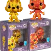 The Amazing Collectables Funko Pop! Chip 'n' Dale: Rescue Rangers - Chip & Dale Artist Series With Pop! Protector - Bundle (Set Of 2)