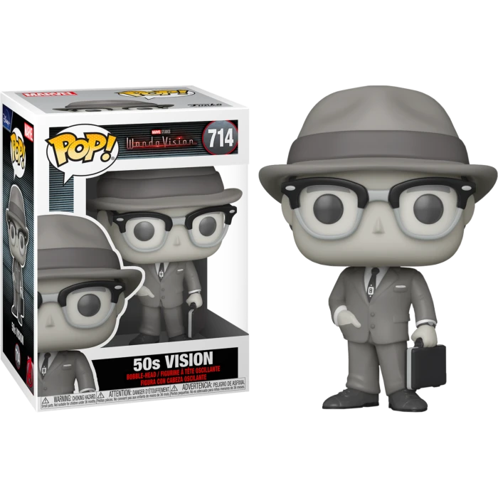 The Amazing Collectables Funko Pop! WandaVision - 50s Vision #714 3 The Amazing Collectables Funko Pop! WandaVision - 50s Vision #714