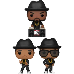The Amazing Collectables Bundles Funko Pop! Run-DMC - Pop This Way - Bundle (Set Of 3)
