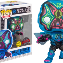The Amazing Collectables Funko Pop! DC Comics - Blue Beetle Dia De Los Muertos Glow In The Dark #410 Latest Additions