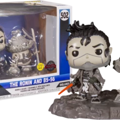 The Amazing Collectables Funko Pop! Star Wars: Visions - The Ronin And B5-56 Glow In The Dark Deluxe #502
