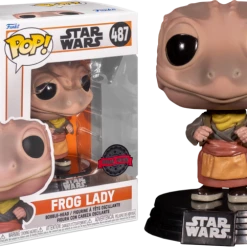 The Amazing Collectables Funko Pop! Star Wars: The Mandalorian - Frog Lady #487