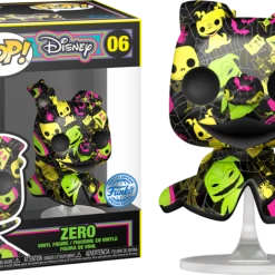 The Amazing Collectables Funko Pop! The Nightmare Before Christmas - Zero Blacklight Artist Series #06 Blacklight ✨