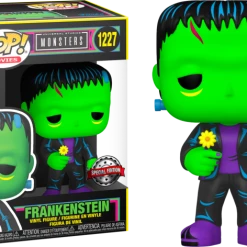 The Amazing Collectables Blacklight ✨ Funko Pop! Frankenstein (1931) - Frankenstein With Flower Blacklight #1227