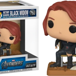 The Amazing Collectables Latest Additions Funko Pop! The Avengers - Black Widow Victory Shawarma Diorama Deluxe #759
